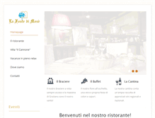 Tablet Screenshot of lafontedimose.it